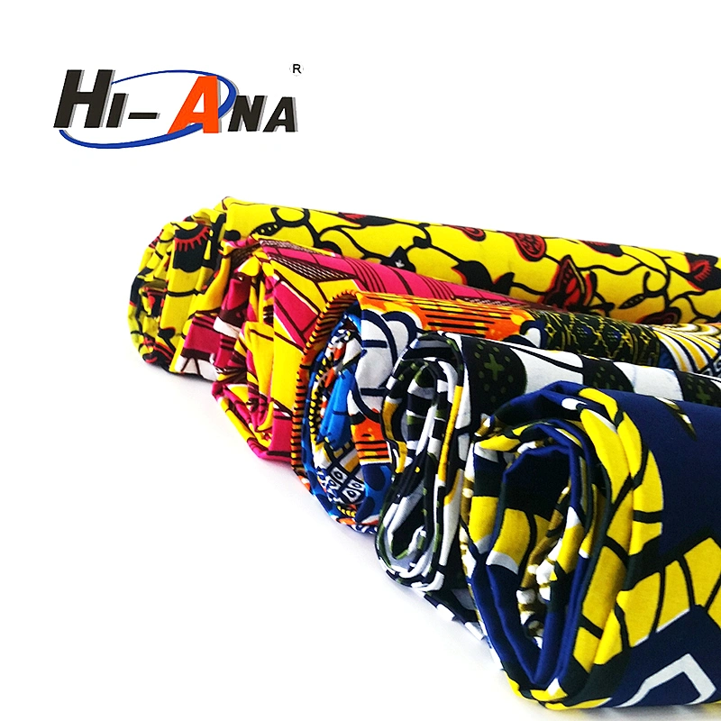 hi-ana fabric3 Over 95% accessories exported Good Price african fabric wax