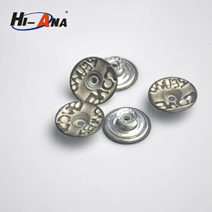Fancy jeans button face China supplier