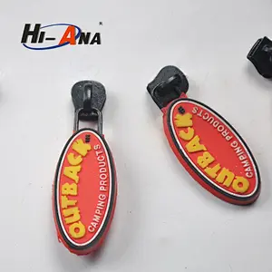 hi-ana zipper1 Fully stocked Wholesale no minimum colored rubber zipper puller