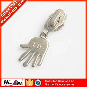 Specialized in accessories since 2001 Fashion new design jacket zipper pulls