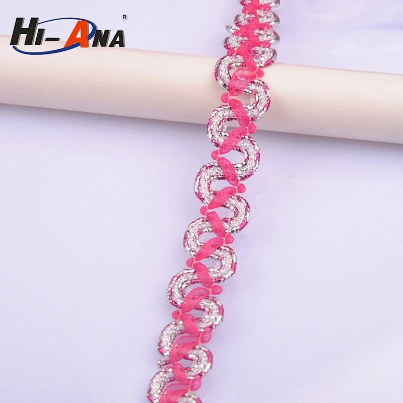 hi-ana stock colorful lace trmming design