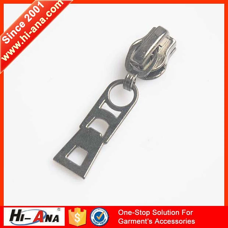 hi-ana zipper3 Over 95% accessories exported Different size locking zipper sliders