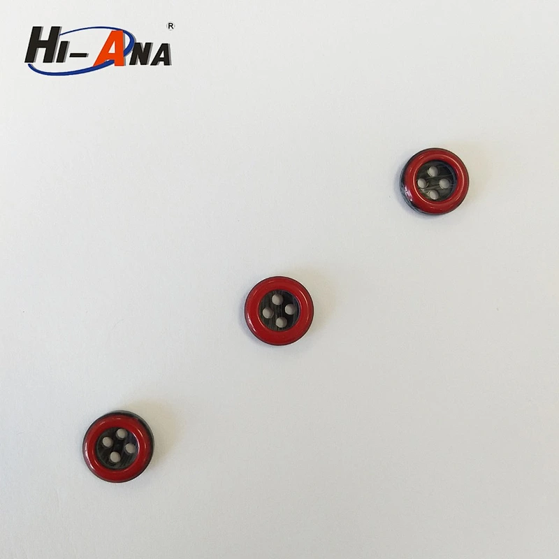 size 24L shell button with printting China supplier