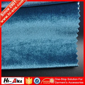 hi-ana fabric2 One stop solution for various colors velvet fabric for sofa