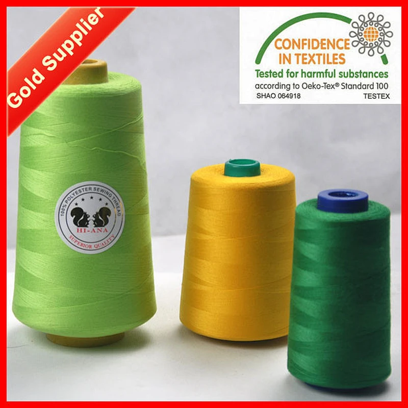 ISO9001100% Spun Polyester Sewing Thread in China