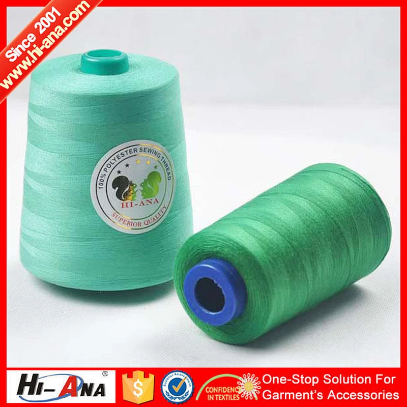 Over 9000 designs dyed textured polyester thread