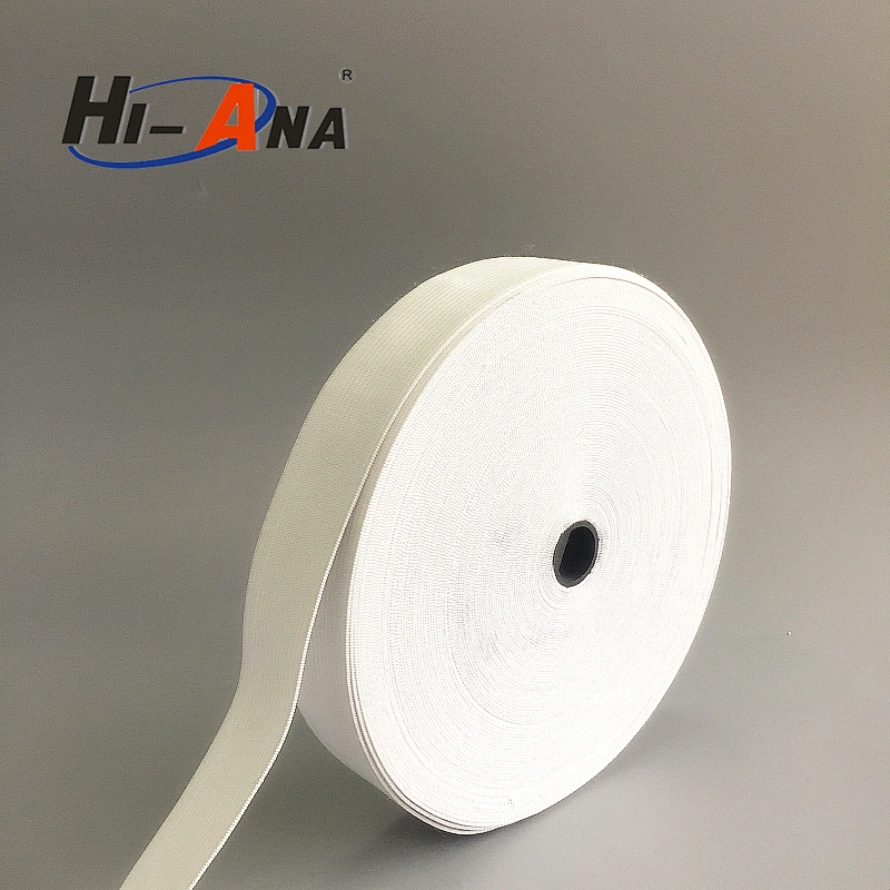 size:2.5cm.knitted elastic webbing tape China supplier