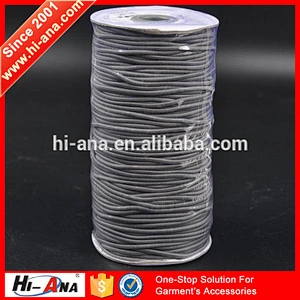 hi-ana cord1 Familiar in OEM and ODM Cheaper elastic cord for hair ties