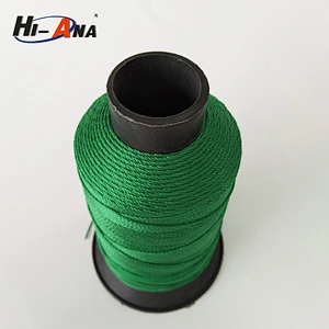 Custom made print logo Top quality nylon sewing thread