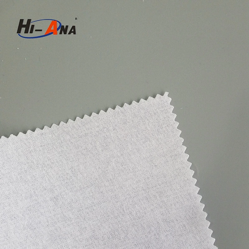 hi-ana fabric2 15 years factory experience Good supplying woven fusible interlining