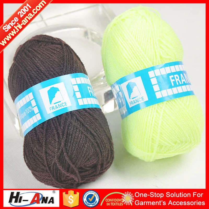 One to one order following Quality promotional knitting yarn brands