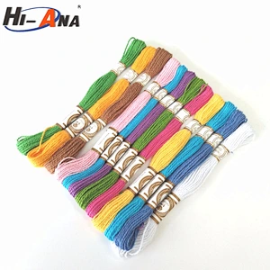Best hot selling various colors cotton thread sizes
