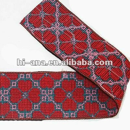 width:7.5cm adhesive/hot fix lace trimming China supplier