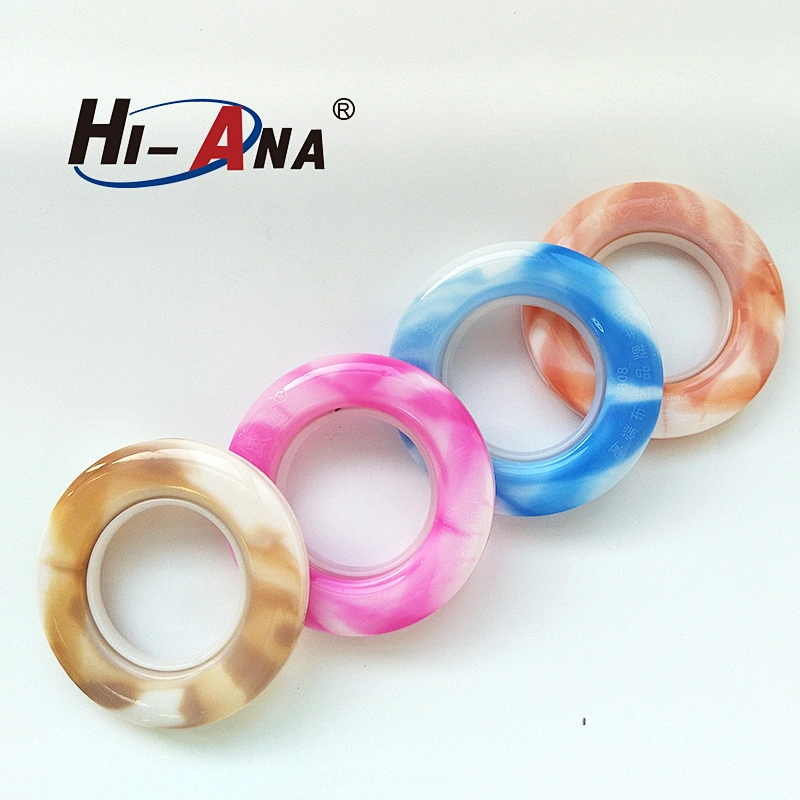 hi-ana curtain3 SEDEX Factory different style plastic curtain rings