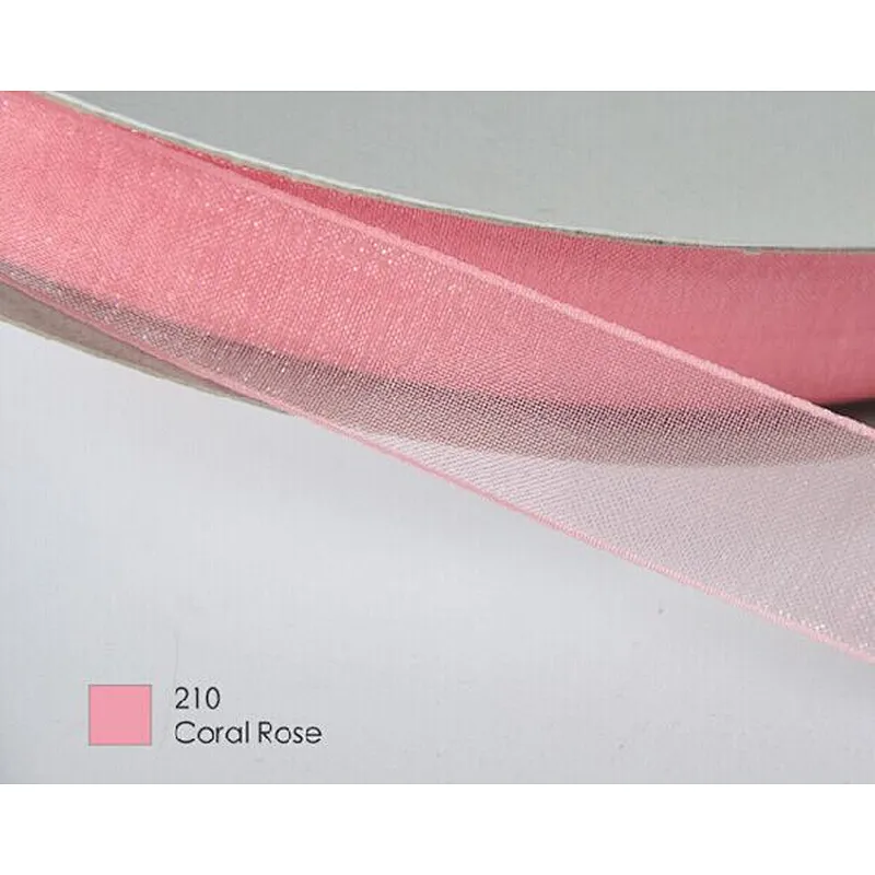hi-ana ribbon 99 Most popular silk wired sheer organza ribbon for parties decoration