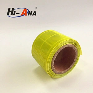 hi-ana reflective3 Trade assurance CE certificate EN ISO 20471 checkered reflective tape