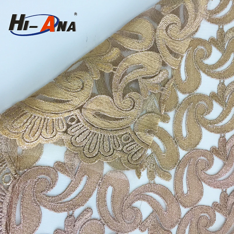polyester cotton lace fabric