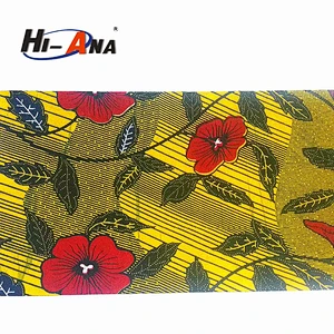 holland wax 100% polyester African Real Wax Fabric African printed wax fabric