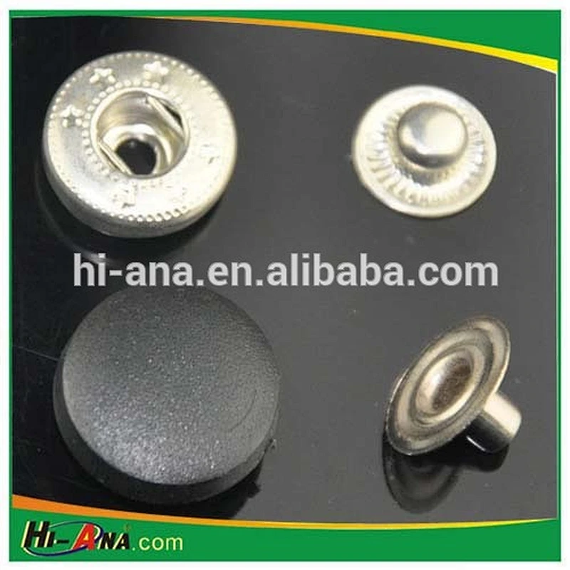 rubber snap button