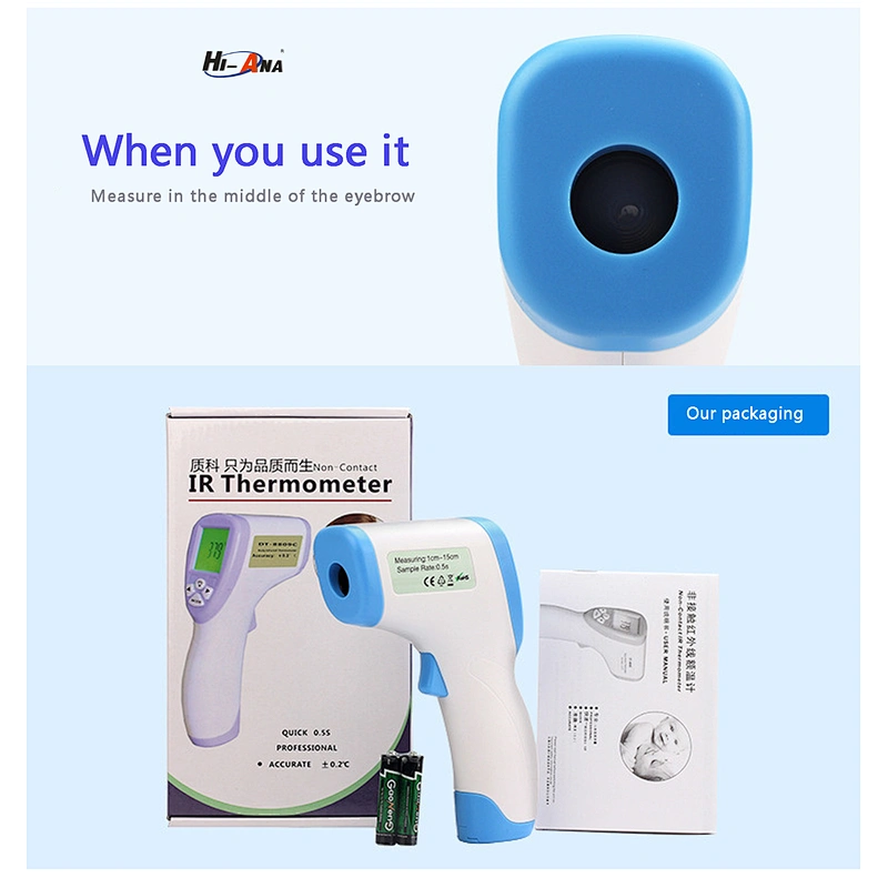 [Two-year warranty]Infrared Gun Thermometer Kids Body LCD Non-Contact Laser Temperature infrared thermometer manufacturer