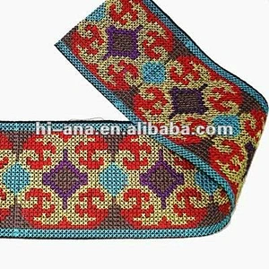 width:8.8cm adhesive/hot fix lace trimming China supplier