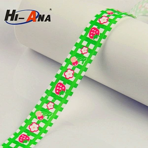 hi-ana ribbon 226 Star Polyester Printed Grosgrain Ribbon for Hair Bow Craft, Hair Accessories, Packing