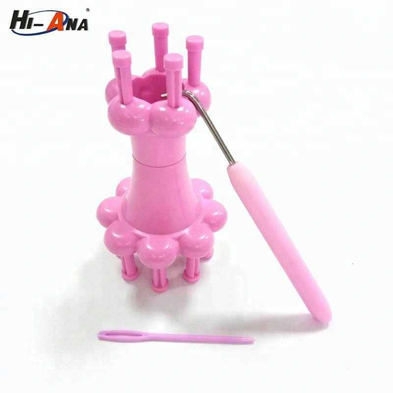 Fashion Plastic Spool Crochet Loom Knitter Knitting Yarn Wool Rope knitting loom