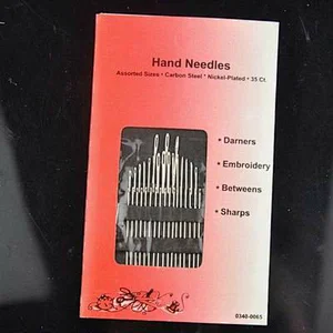 35 count per card hand sewing needles kit China supplier