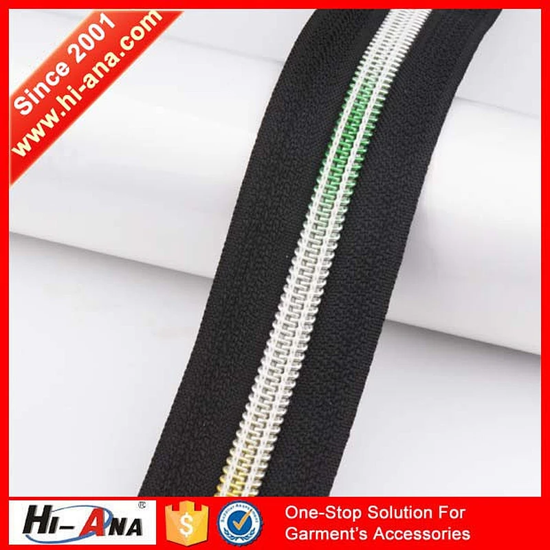 hi-ana zipper3 Stict QC 100% Super quality long chain zipper