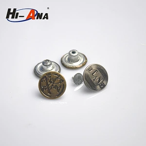 Fashion jeans button face for hole shake style China supplier