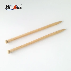 bamboo knitting needle set