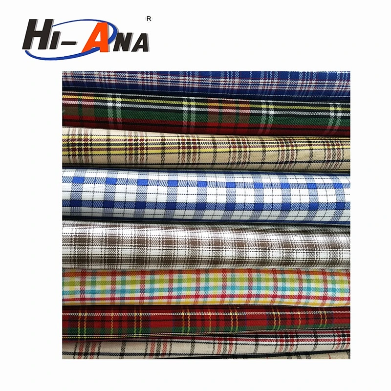 hi-ana fabric2 Global brands 10 year best selling erode cotton yarn dyed fabric
