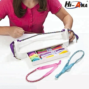 Best Quality Fashion girl Toy DIY weaver Knitting machine knitting toys