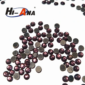 Fully stocked Wholesale no minimum colored iron on rhinestone