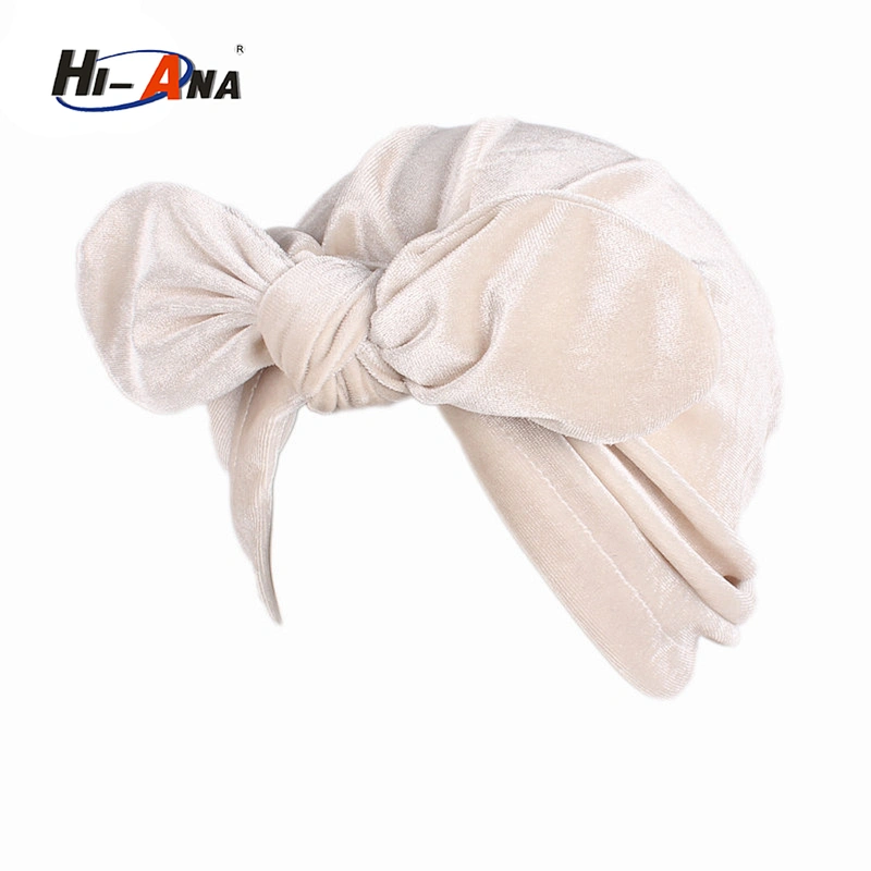 wholesale 2018 New trade two-tone braided head cap India turban hat for women