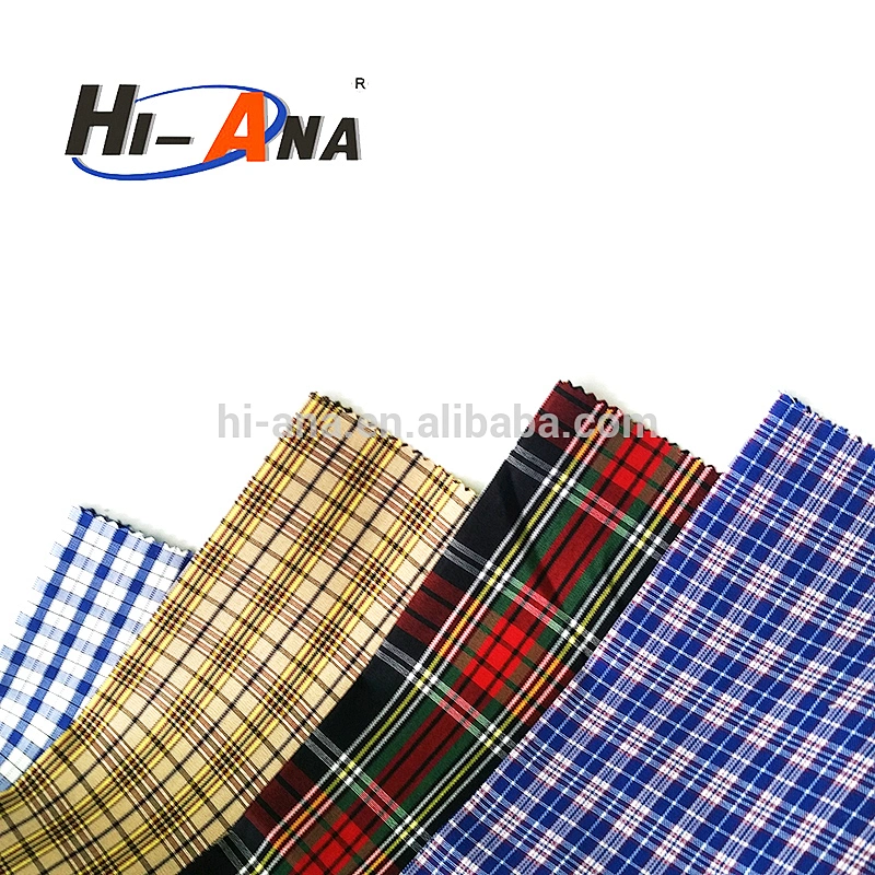 hi-ana fabric1 SGS proved products Top quality yarn dyed cotton fabric