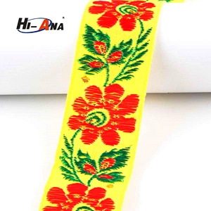 width:27mm traditional jacquard tape China supplier