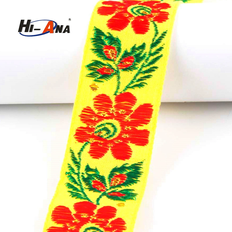 width:27mm traditional jacquard tape China supplier