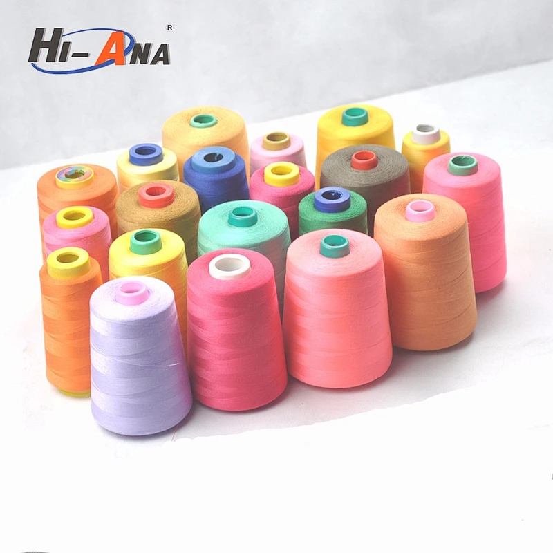 hiana thread1 Trade assurance Top quality polyester spun yarn