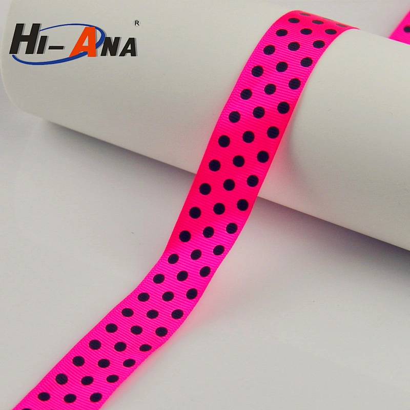 Excellent sales staffs Good Price printed grosgrain ribbon