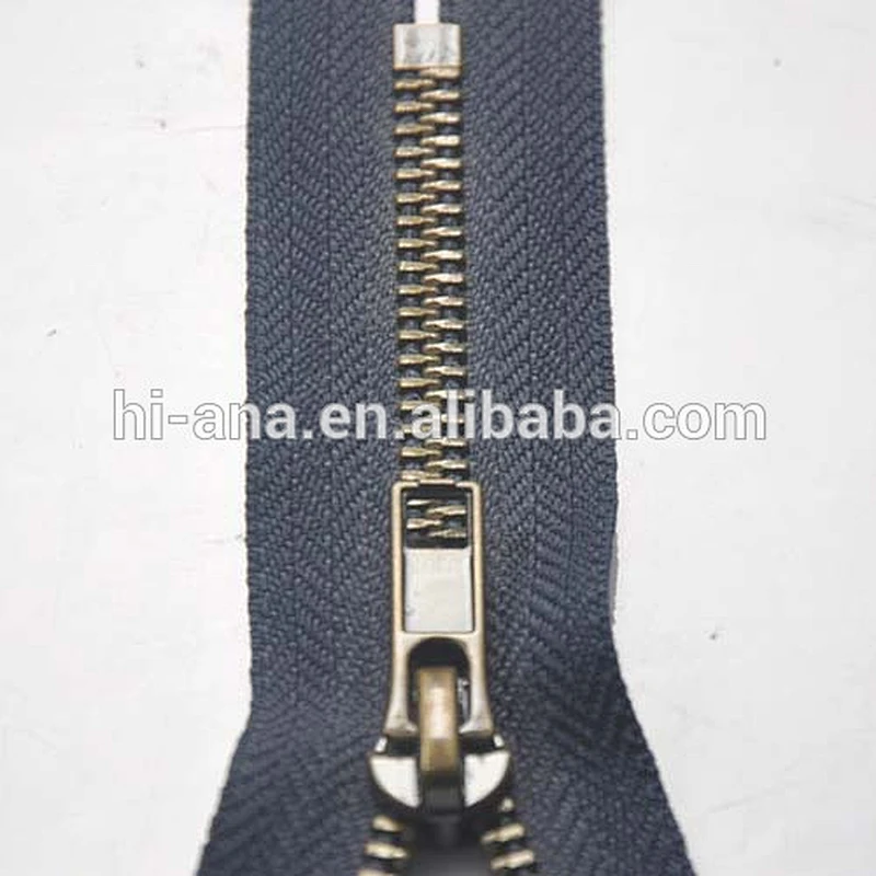 Brass 5 Zipper C/E,A/L