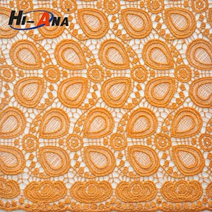 hi-ana fabric2 Direct factory prices High quality polyester lace fabric