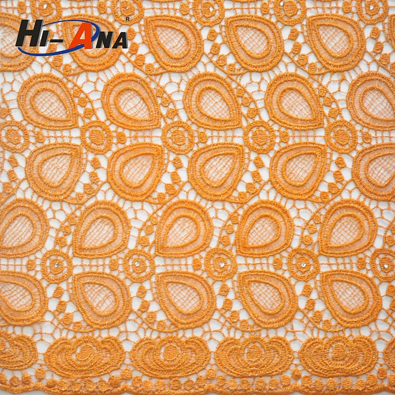 hi-ana fabric2 Direct factory prices High quality polyester lace fabric