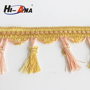 hi-ana trim3 Our factories 20 years'experience Yiwu bullion fringe