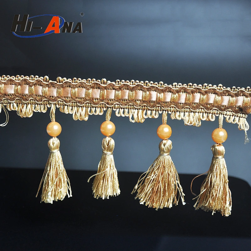 hi-ana trim3 Accept OEM new products team High fashion chainette fringe