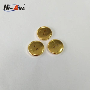gold plastic ABS buttons sewing