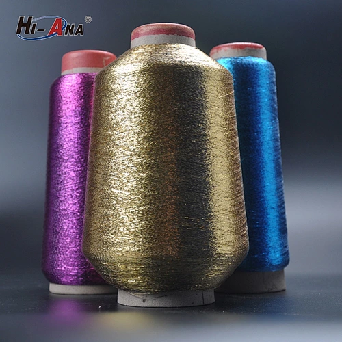 Direct factory metallic yarn price,real gold thread,yarn manufacturer from china