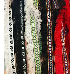 hi-ana ribbon 296 New novel design ribbon tassel making jacquard ribbon for sale