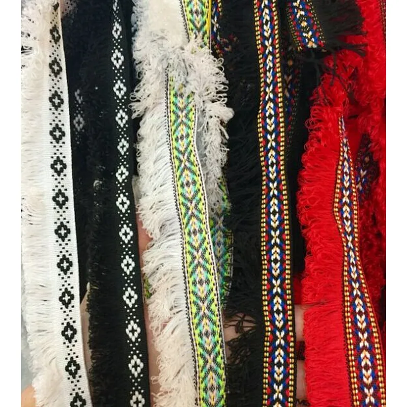hi-ana ribbon 296 New novel design ribbon tassel making jacquard ribbon for sale