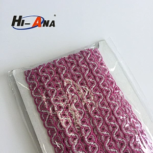 hi-ana trim3 15 years factory experience Good Price metallic braid trim